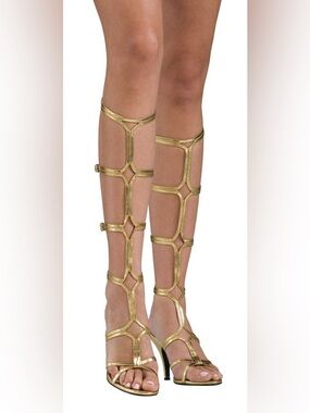 🎃 Secret Wishes Goddess Sandals - NWT Size L 🎃